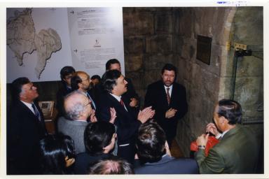 Inauguração do Núcleo Museológico: Torre de Menagem pelo Ministro Dr. Jorge Coelho