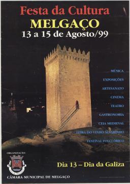 Cartaz da festa de 1999