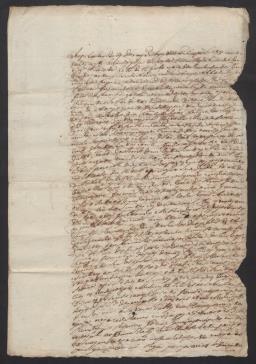Escritura de arrendamento que fez o reverendo Caetano de Abreu Cunha Araújo a Francisco Pereira
