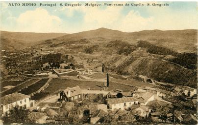 Alto Minho - Portugal - S. Gregório - Panorama da capela