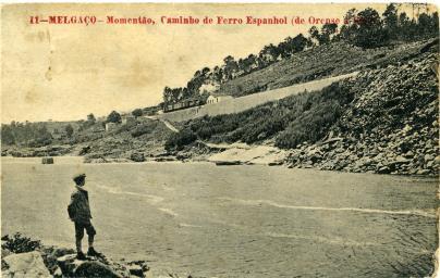 Melgaço - Mourentão, caminho de ferro espanhol de Orense a Vigo