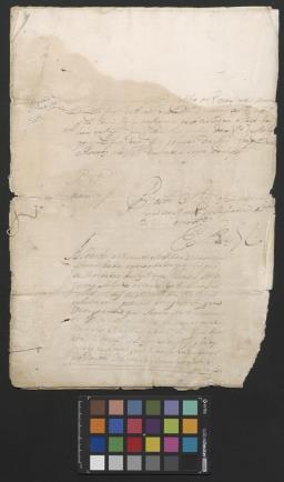 Certidão da escritura de recebimento que fez Francisco Domingos a Dom Manuel de Sousa Castro passada a pedido de Agostinho Pereira de Castro