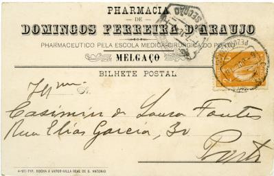 Farmácia de Domingos Ferreira d'Araújo - Melgaço