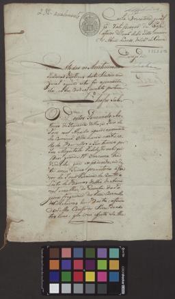Carta precatoria geral para retificação de posse a favor de João de Sá Sotomaior de Abreu Leones do Concelho de Coura